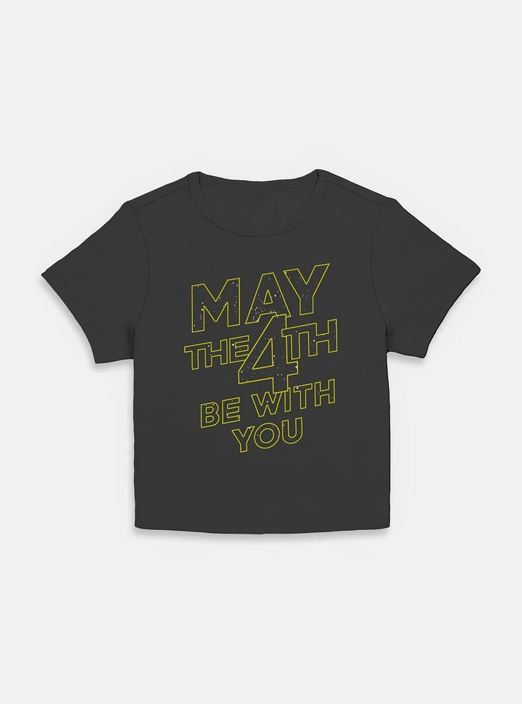 Star Wars May The 4th Be With You Womens Baby T-Shirt