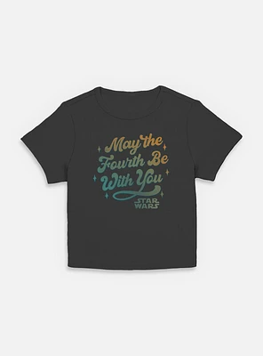 Star Wars Celebrate May The 4th Gradient Womens Baby T-Shirt