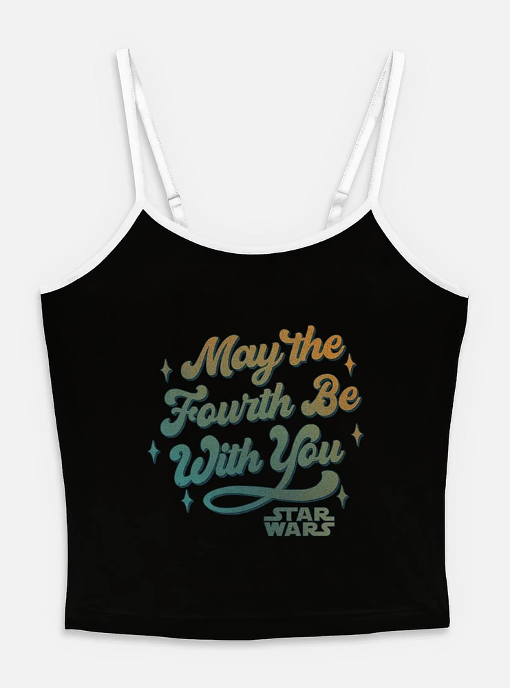 Star Wars Celebrate May The 4th Gradient Womens Cami Tank Top