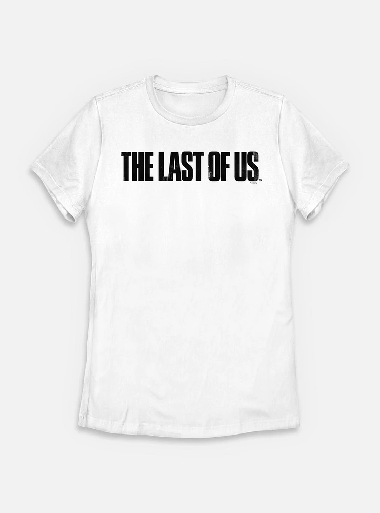 The Last Of Us Part II Distressed Logo Womens T-Shirt