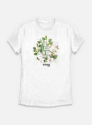 The Last Of Us Part II Floral Logo Womens T-Shirt