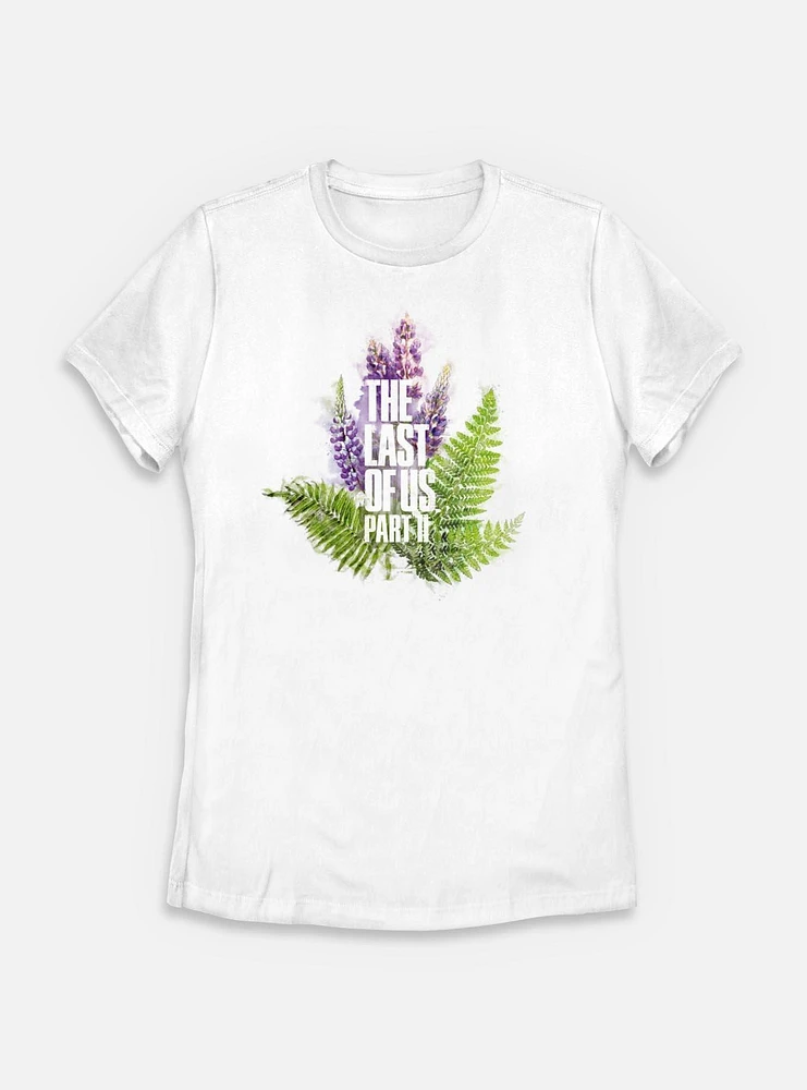 The Last Of Us Part II Lavender Logo Womens T-Shirt