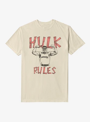 WWE Hulk Hogan Rules Garment Dye T-Shirt