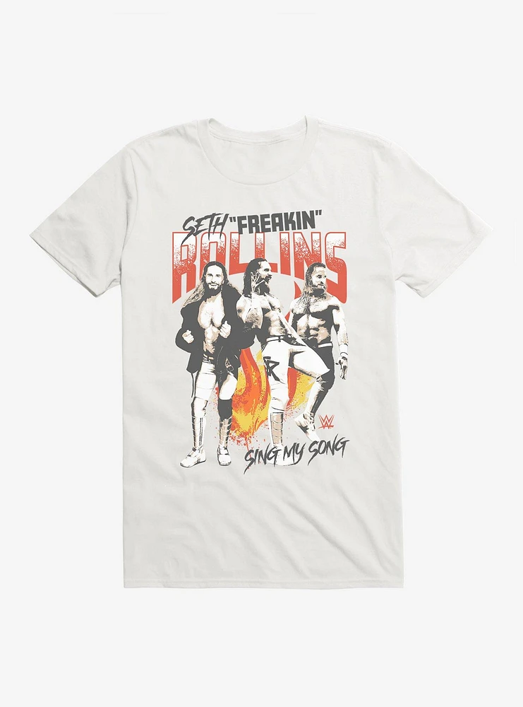 WWE Seth Freakin Rollins Fire T-Shirt