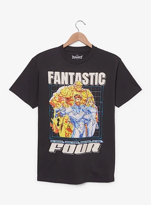 Marvel Rivals Fantastic Four Portrait T-Shirt - BoxLunch Exclusive
