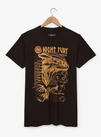 Dreamworks How to Train Your Dragon Toothless Tonal Portrait T-Shirt - BoxLunch Exclusive