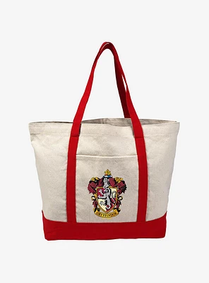 Harry Potter Gryffindor Crest Canvas Tote Bag