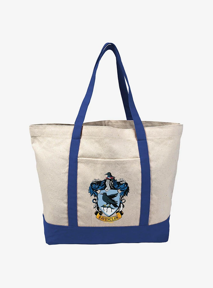 Harry Potter Ravenclaw Crest Canvas Tote Bag