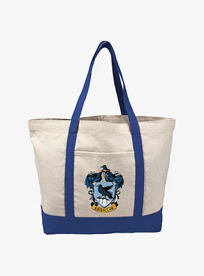 Harry Potter Ravenclaw Crest Canvas Tote Bag