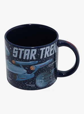 Star Trek Starships Mug