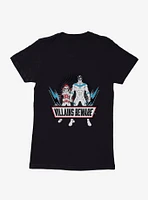 DC Comics Batman Robin Nightwing Villains Beware Womens Black T-Shirt