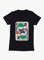 DC Comics Batman Chibi The Joker Card Womens T-Shirt