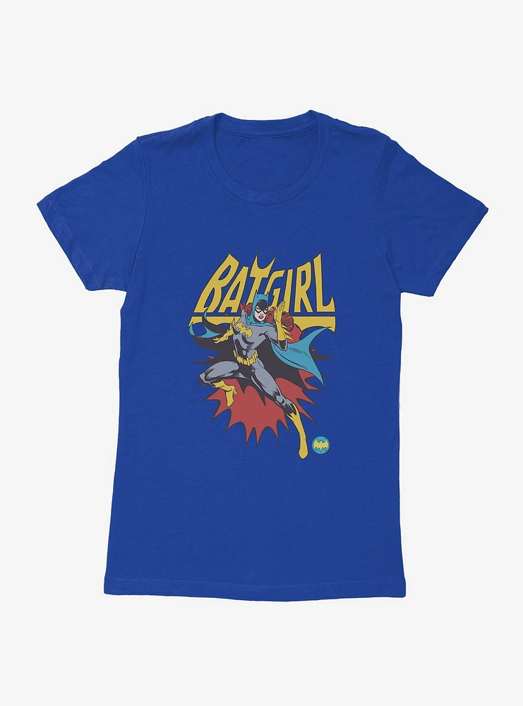 DC Comics Batman Batgirl Action Portrait Womens T-Shirt