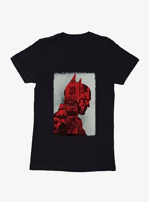 DC Comics The Batman Newspaper Womens T-Shirt
