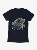 DC Comics Batman And Robin Womens Black T-Shirt