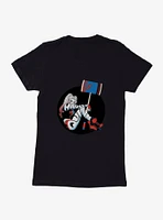 DC Comics Batman Harley Quinn Circle Photo Womens T-Shirt