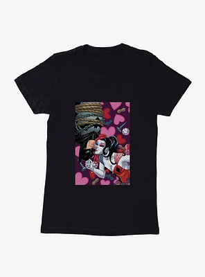 DC Comics Batman Harley Kissing Womens T-Shirt