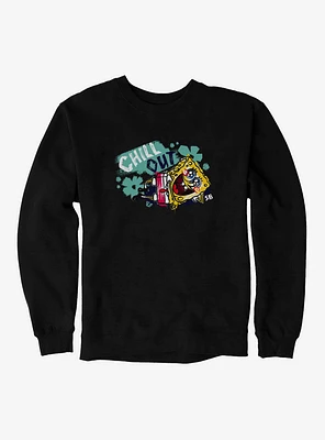 SpongeBob SquarePants Sparkle Eyes Chill Out Sweatshirt