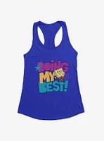 SpongeBob SquarePants Doing My Best! Womens Tank Top