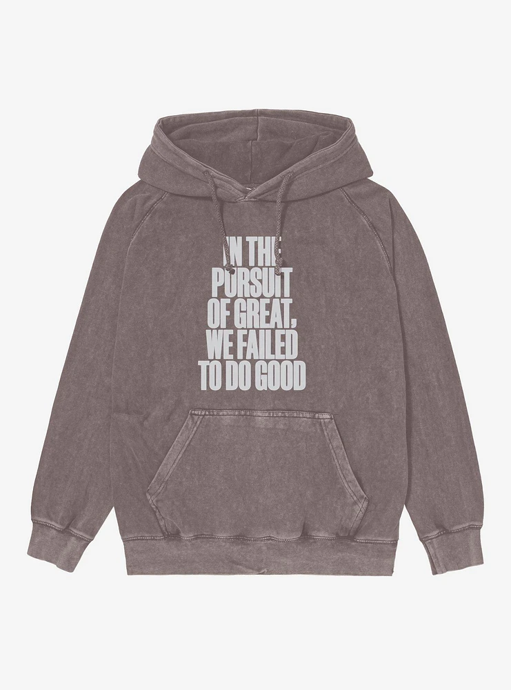 Arcane We Failed To Do Good Mineral Wash Hoodie