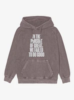 Arcane We Failed To Do Good Mineral Wash Hoodie