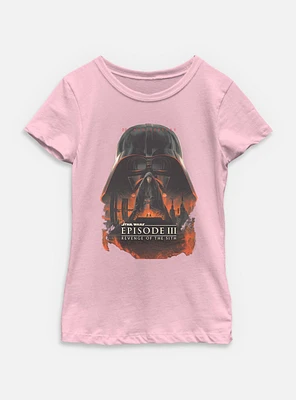 Star Wars Episode III: Revenge Of The Sith 20th Anniversary Youth Girls T-Shirt
