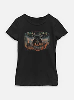 Star Wars Episode III: Revenge Of The Sith 20th Anniversary Scenic Poster Youth Girls T-Shirt