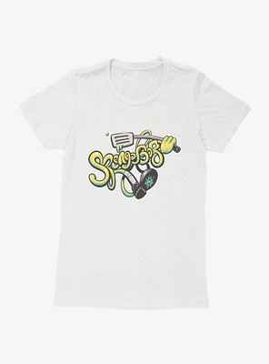 SpongeBob SquarePants Wiggle Script Spatula Womens T-Shirt