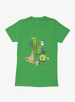 SpongeBob SquarePants Halloween Screams Womens T-Shirt