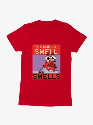 SpongeBob SquarePants Mr. Krabs Smelly Smell Womens T-Shirt