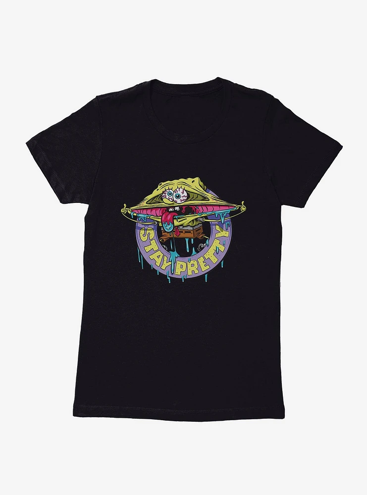 SpongeBob SquarePants Stay Pretty Womens T-Shirt