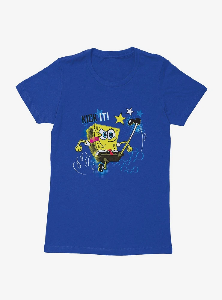 SpongeBob SquarePants Kick It Like Womens T-Shirt
