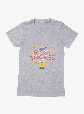 Adventure Time Jake Bacon Pancakes Womens T-Shirt