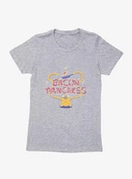 Adventure Time Jake Bacon Pancakes Womens T-Shirt