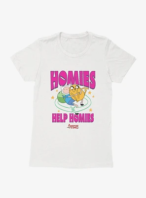 Adventure Time Help Homies Womens T-Shirt