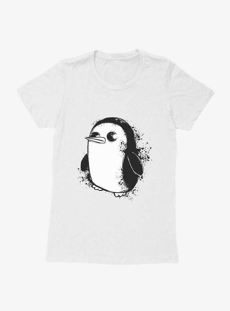 Adventure Time Gunter Splatter Womens T-Shirt
