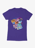 Adventure Time Mix Tapes Womens T-Shirt