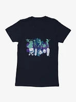 Adventure Time Upside Down Shadows Womens T-Shirt