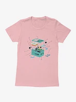 Adventure Time BMO Manual Womens T-Shirt