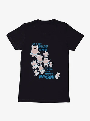Adventure Time Buff Baby Finn Womens T-Shirt