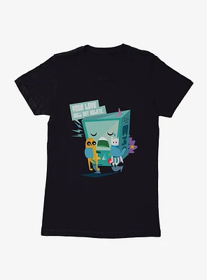 Adventure Time BMO Love Womens T-Shirt