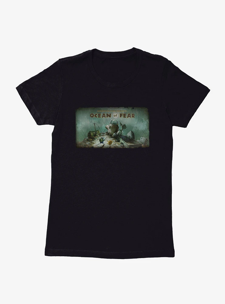 Adventure Time Ocean Of Fear Womens T-Shirt