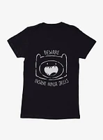 Adventure Time Finn Ninja Skills Womens T-Shirt