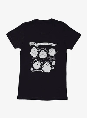 Adventure Time Space Princess Phrases Womens T-Shirt