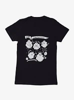 Adventure Time Space Princess Phrases Womens T-Shirt