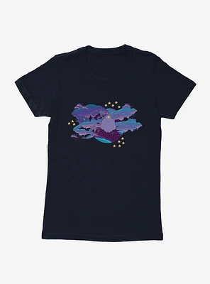 Adventure Time Starry Night LSP Womens T-Shirt
