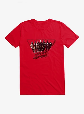 The Boys Never Meet Your Heroes T-Shirt