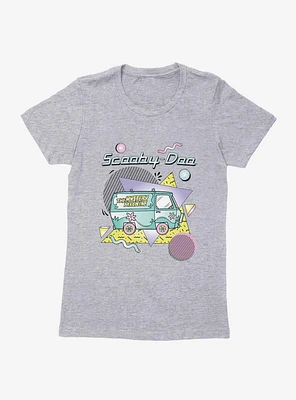 Scooby-Doo Retro Art The Mystery Machine Womens T-Shirt
