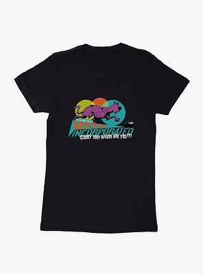 Scooby-Doo Multicolor Spotlight Mystery Incorporated Womens T-Shirt