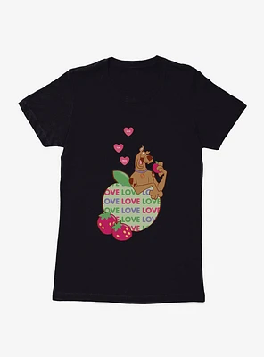 Scooby-Doo So Yummy Love, Fresh And Fruity Womens T-Shirt